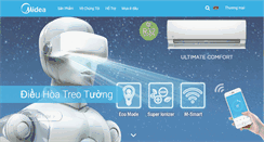 Desktop Screenshot of midea.com.vn