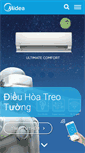 Mobile Screenshot of midea.com.vn