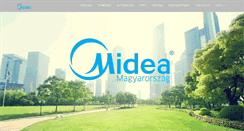 Desktop Screenshot of midea.hu