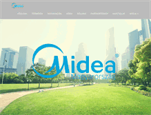 Tablet Screenshot of midea.hu